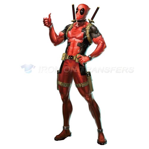 Deadpool Iron-on Stickers (Heat Transfers)NO.400